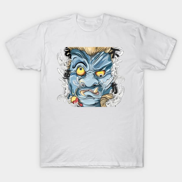 Fudo Myoo T-Shirt by Crazyartsale